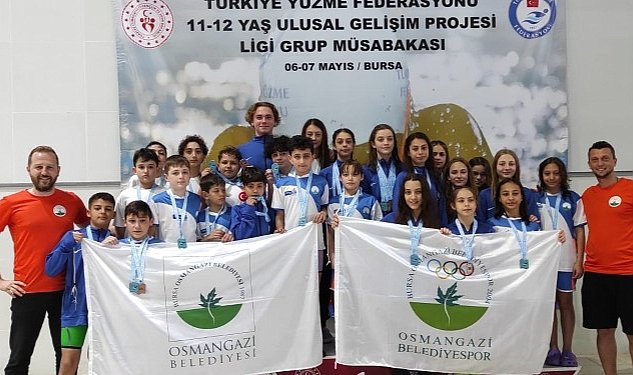 Osmangazi swimmers made a mark on Bursa