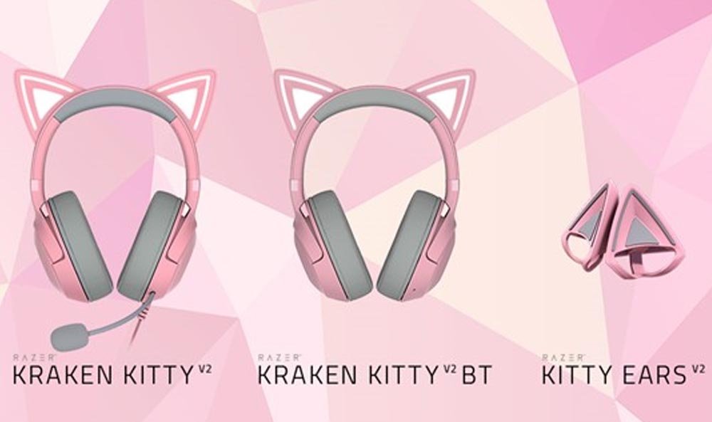 Cat Love and Gaming Passion Together Meet the Razer Kraken Kitty V2 Series! (3)