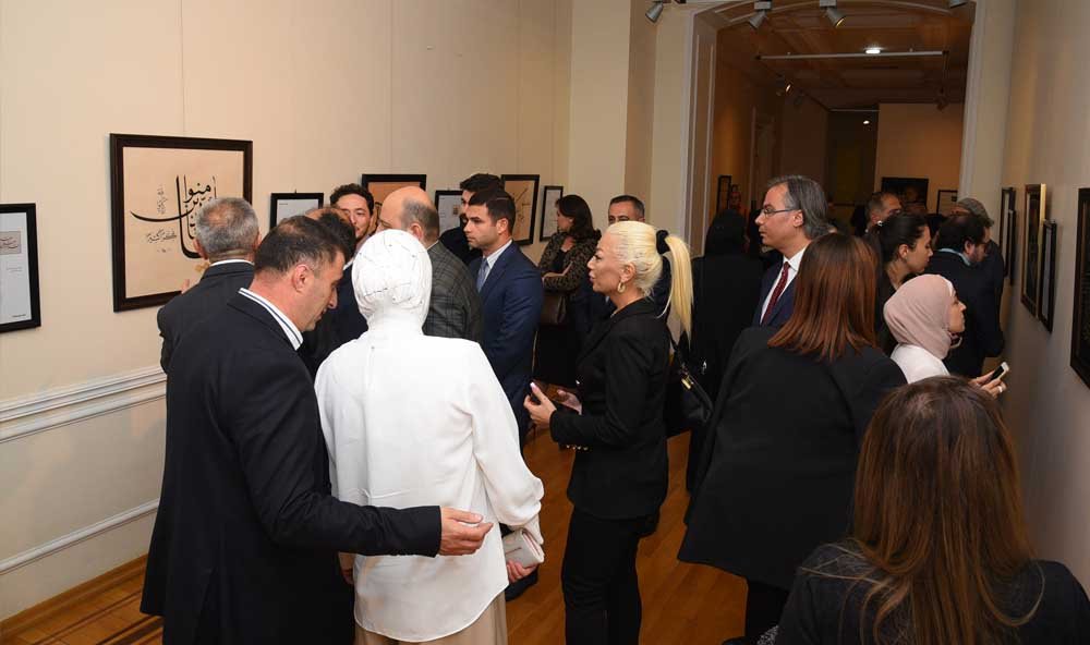 Albayrak Group Calligraphy Art Exhibition Great Interest in Azerbaijan! (1)