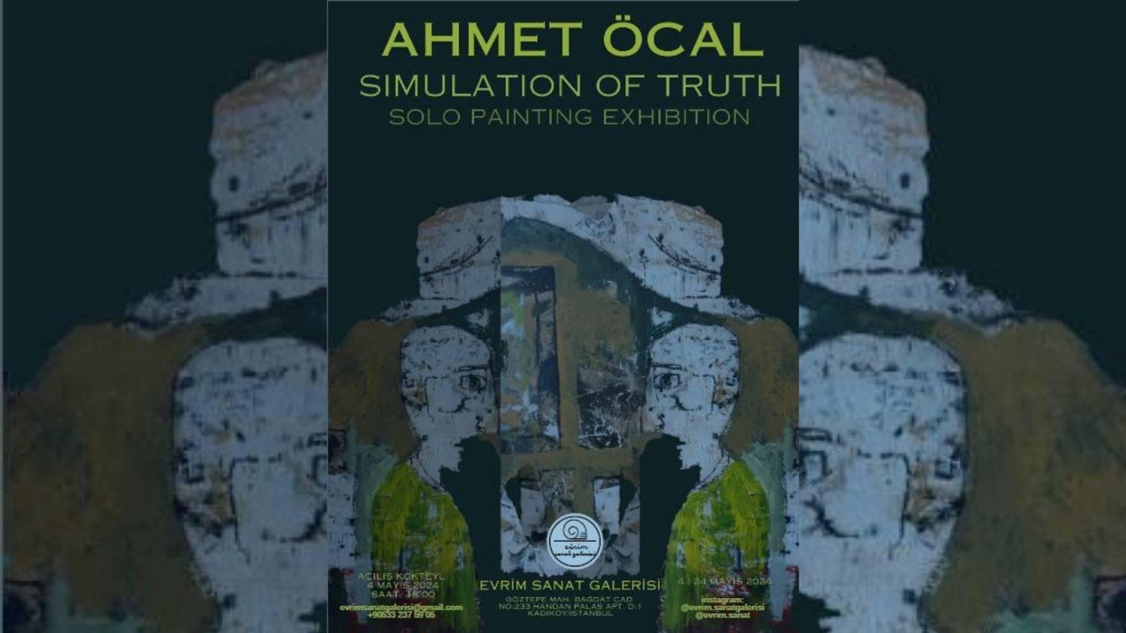 Ahmet Öcal's New Works “simulation Of Truth” To Be Exhibited In Istanbul