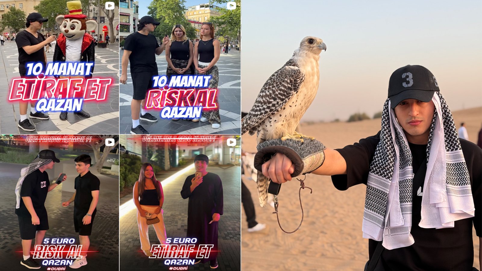 Azerbaijani Content Creator Təhmin Şükürlü (@qaqazzi) Reaches Wide Audiences on Social Media