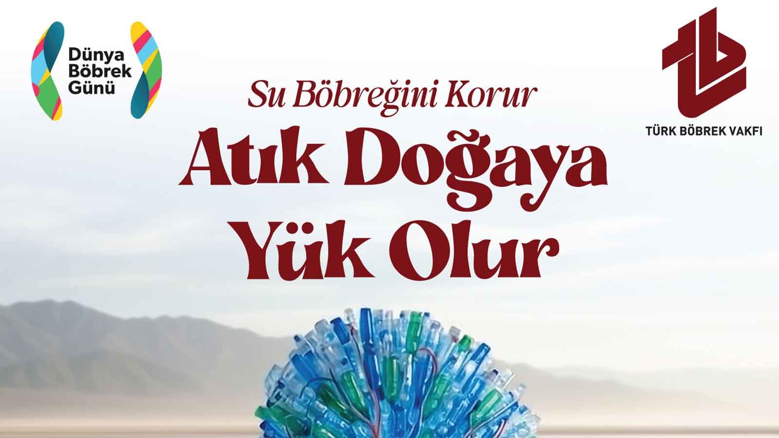 Striking Awareness Event from Turkish Kidney Foundation for World Kidney Day: Giant Kidney Model Made from 1800 PET Bottles
